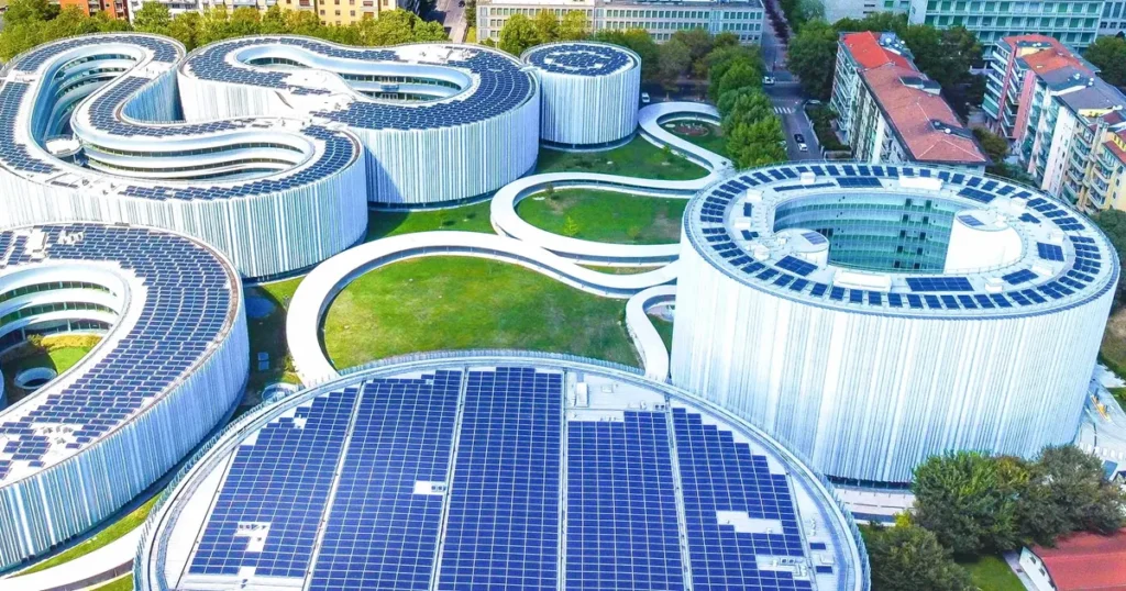 Solar Panels Architectural Design