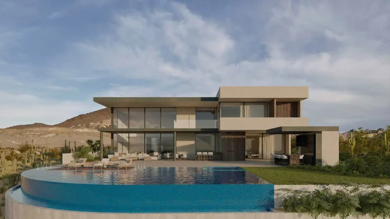 hac arquitectura casa tc7 poolside